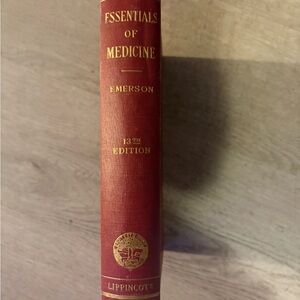 Essentials of Medicine Emerson 13th Edition - Red Hardcover